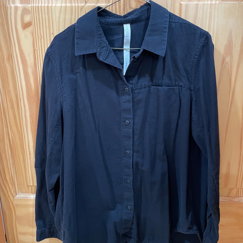 Lululemon Full Day Ahead Button Down Shirt